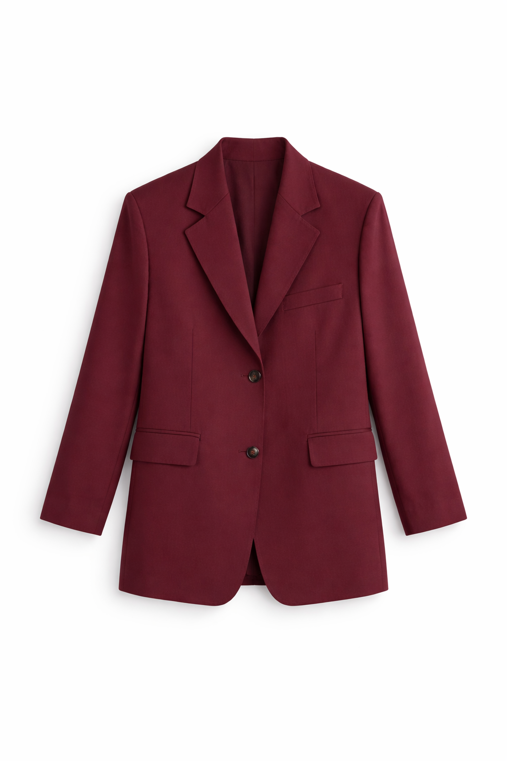 Oversize Blazer - Berry