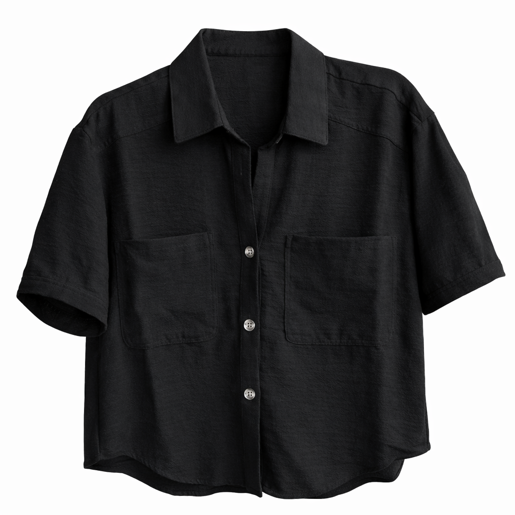 Short Sleeve Shirt - Black