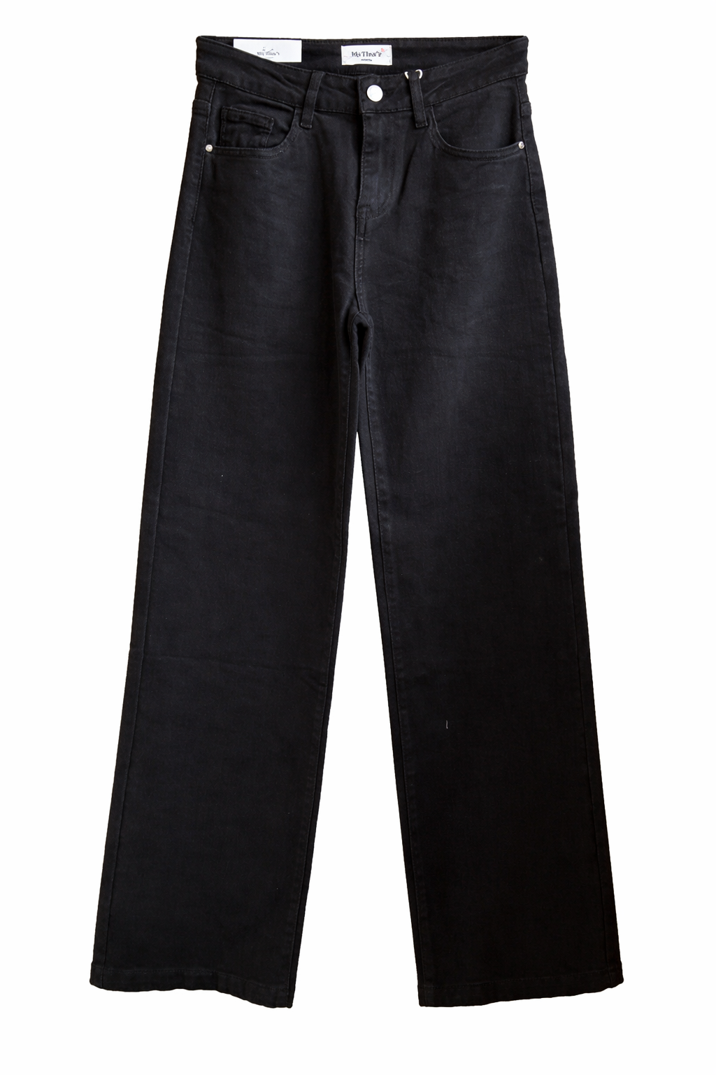 Wide Leg Jeans - Black