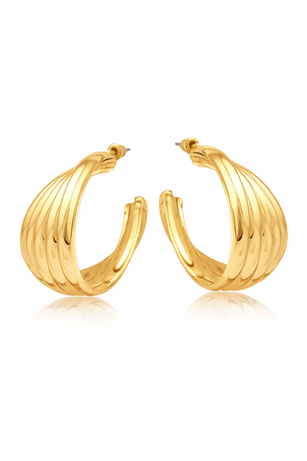 Salome Statement Winged Earrings
