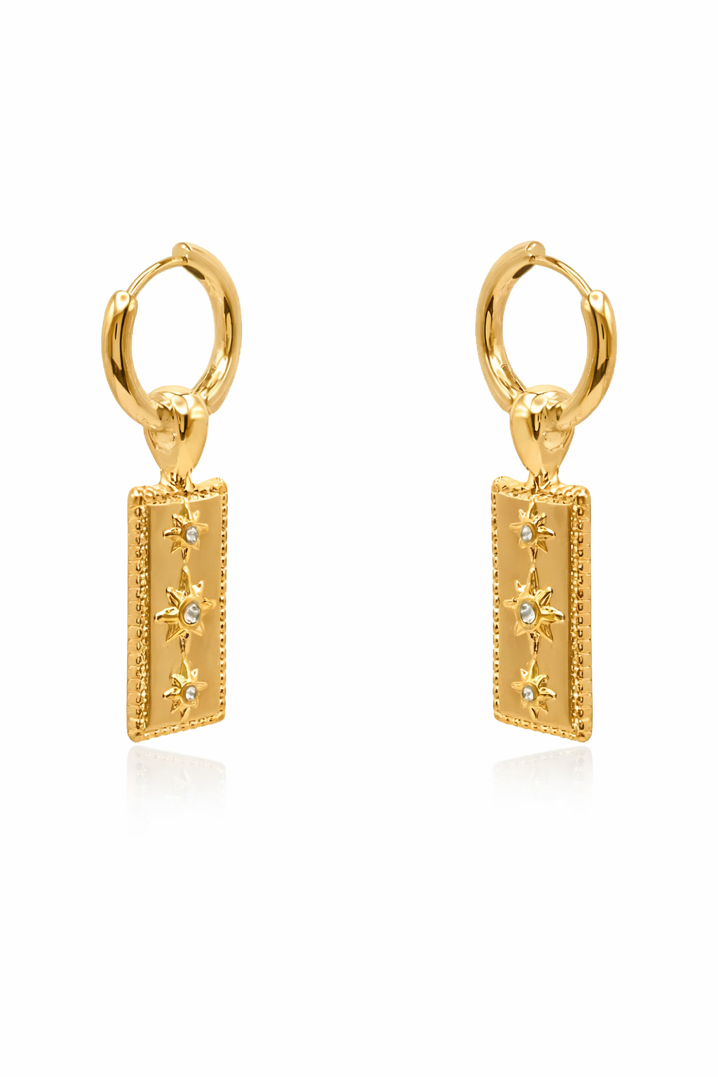 Sirens Charms Huggie Earrings