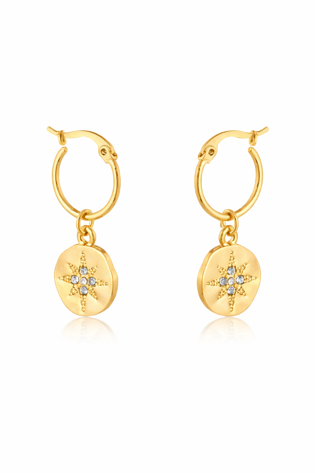 Celena Encrusted Stars Earrings