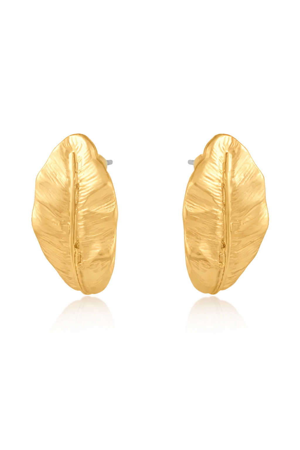 Freya Leaf Earrings