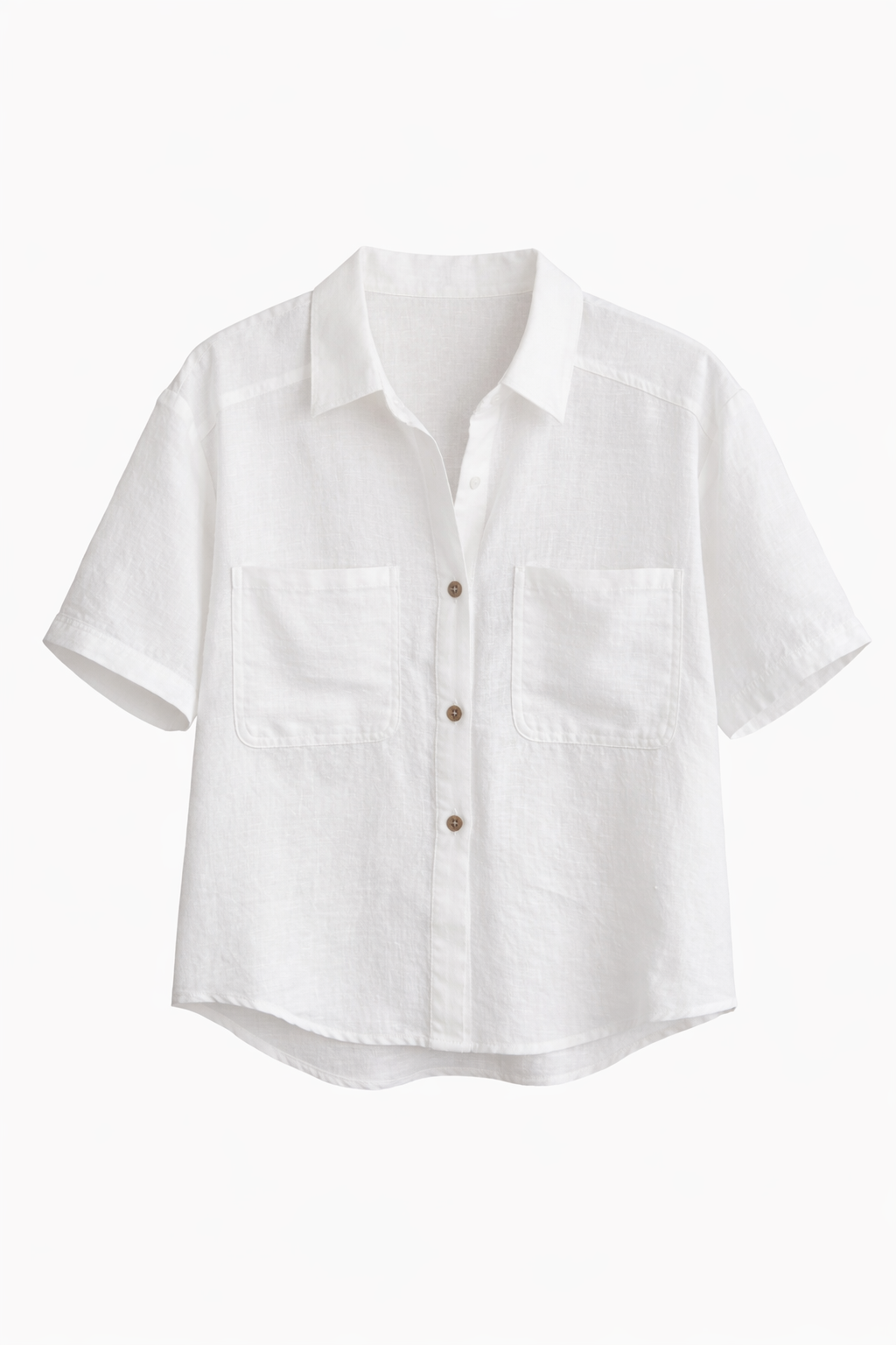 Short Sleeve Shirt - White