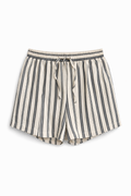 STRIPE BERMUDA SHORTS