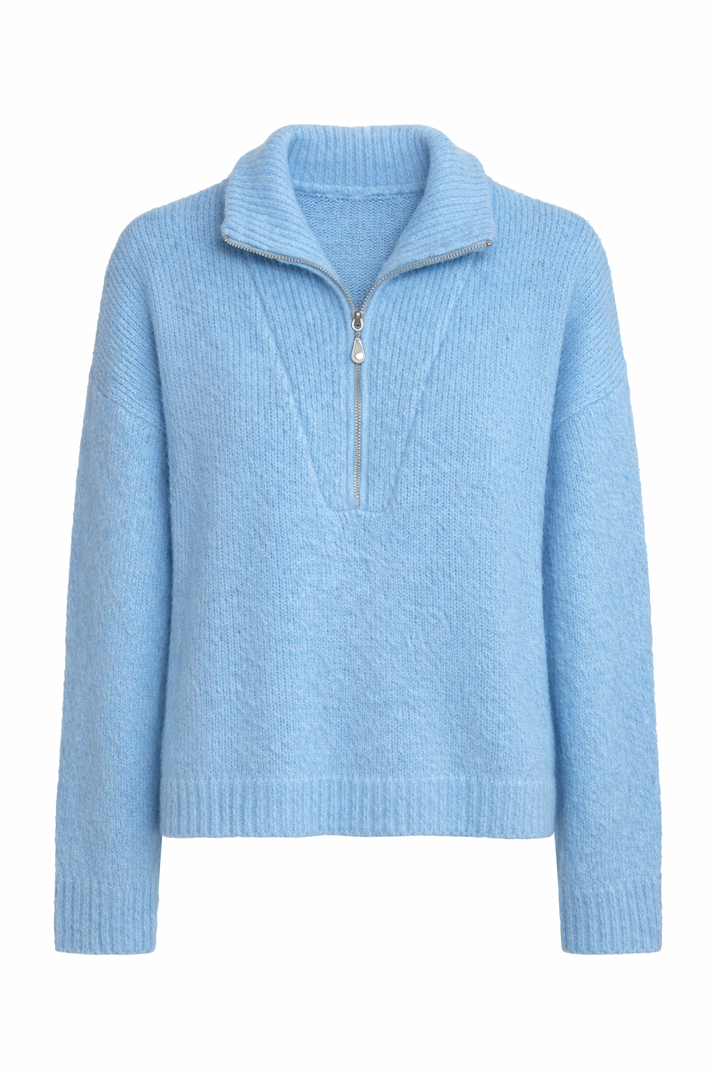 1/4 Zip Jumper - Blue