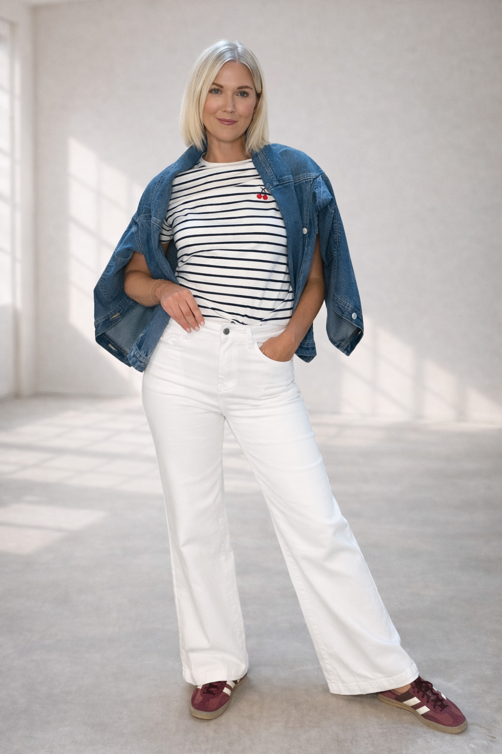 Cherry Motif T-Shirt