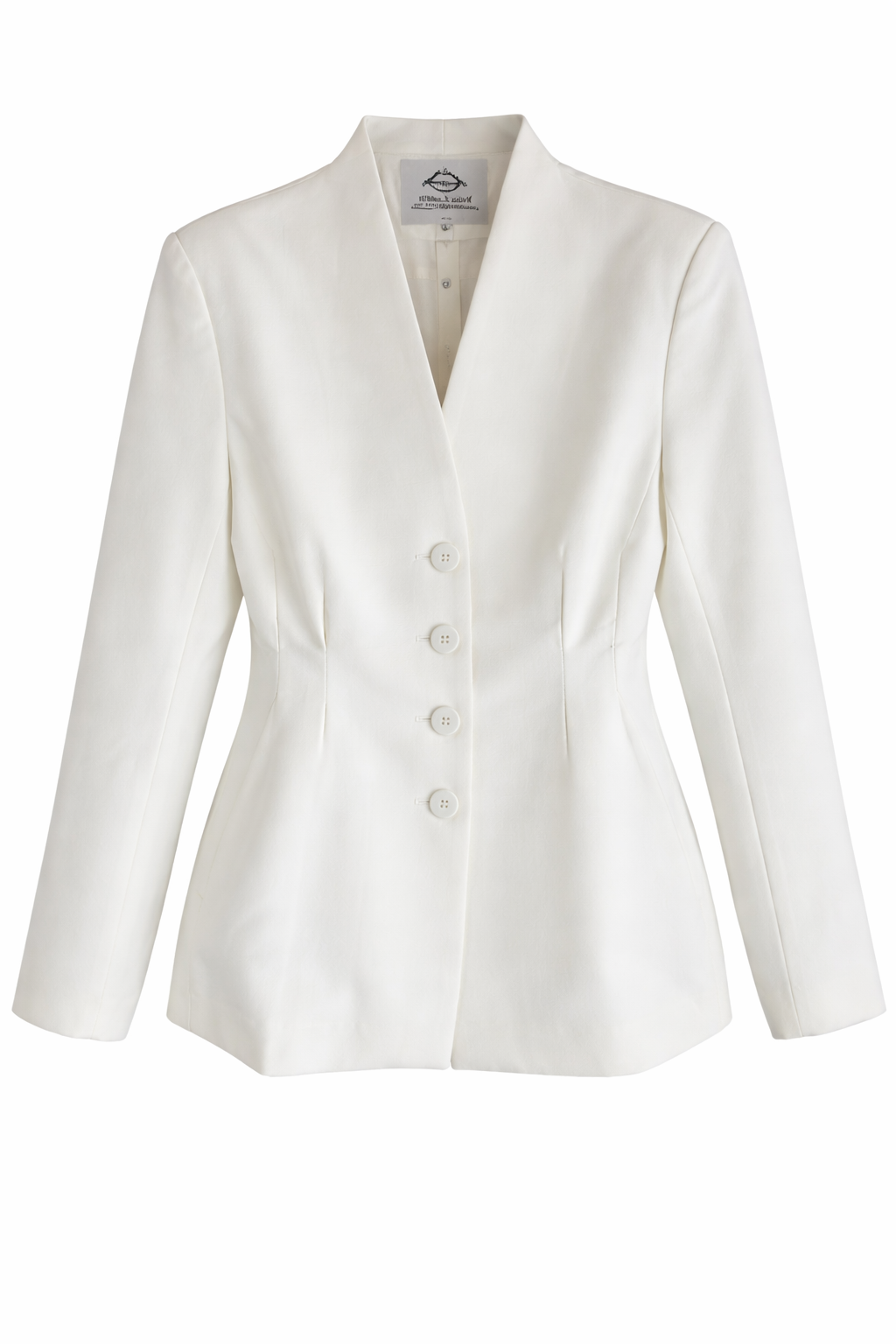 Fitted Blazer - Cream