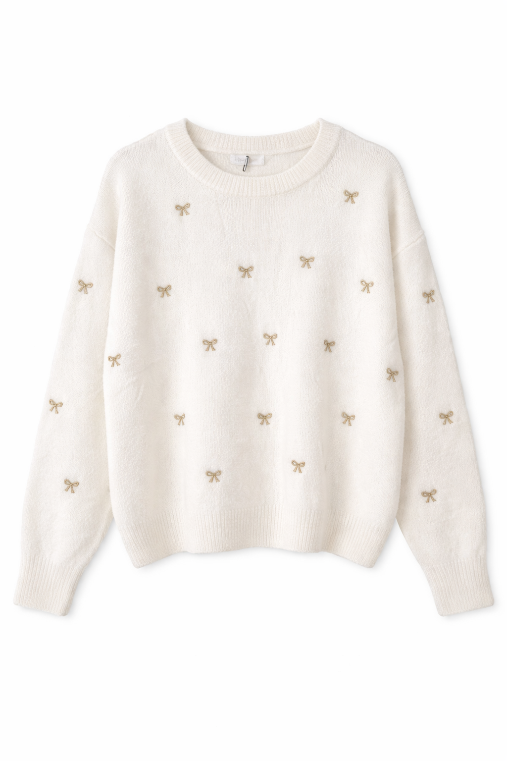 Bow Embroidered Jumper