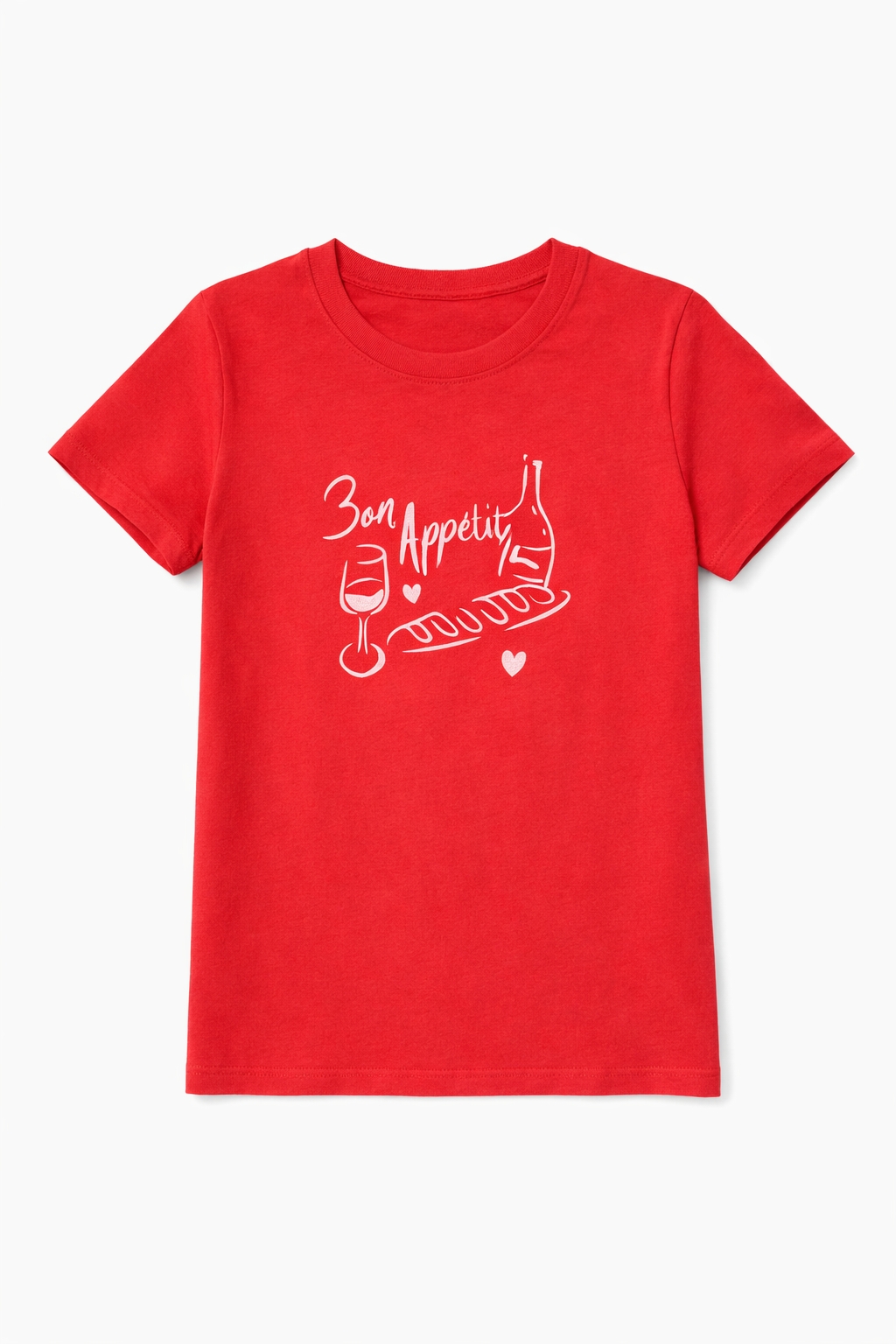 Bon Appetit T-Shirt - Red