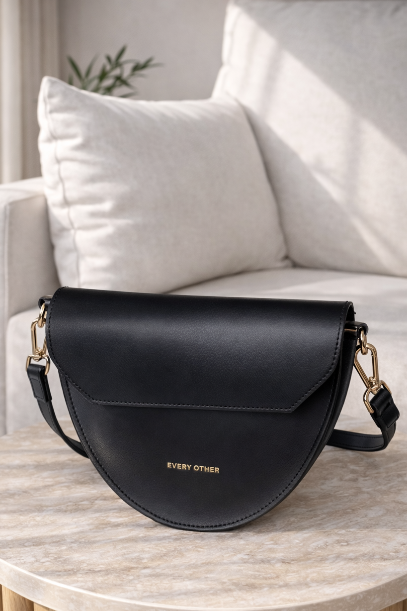 Eclipse Crossbody Bag - Black
